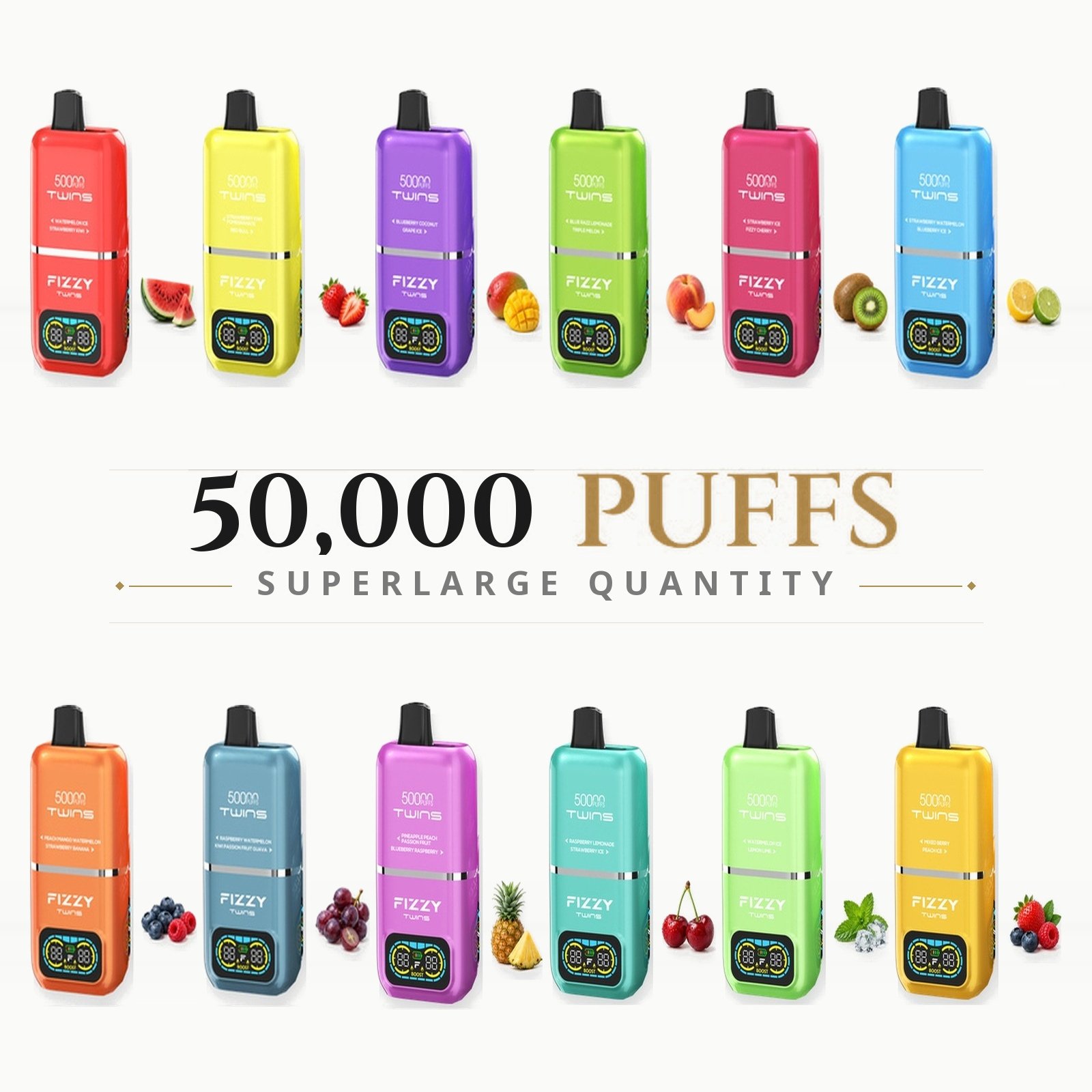 TWINS 2IN1 - 50000 PUFFS Vape