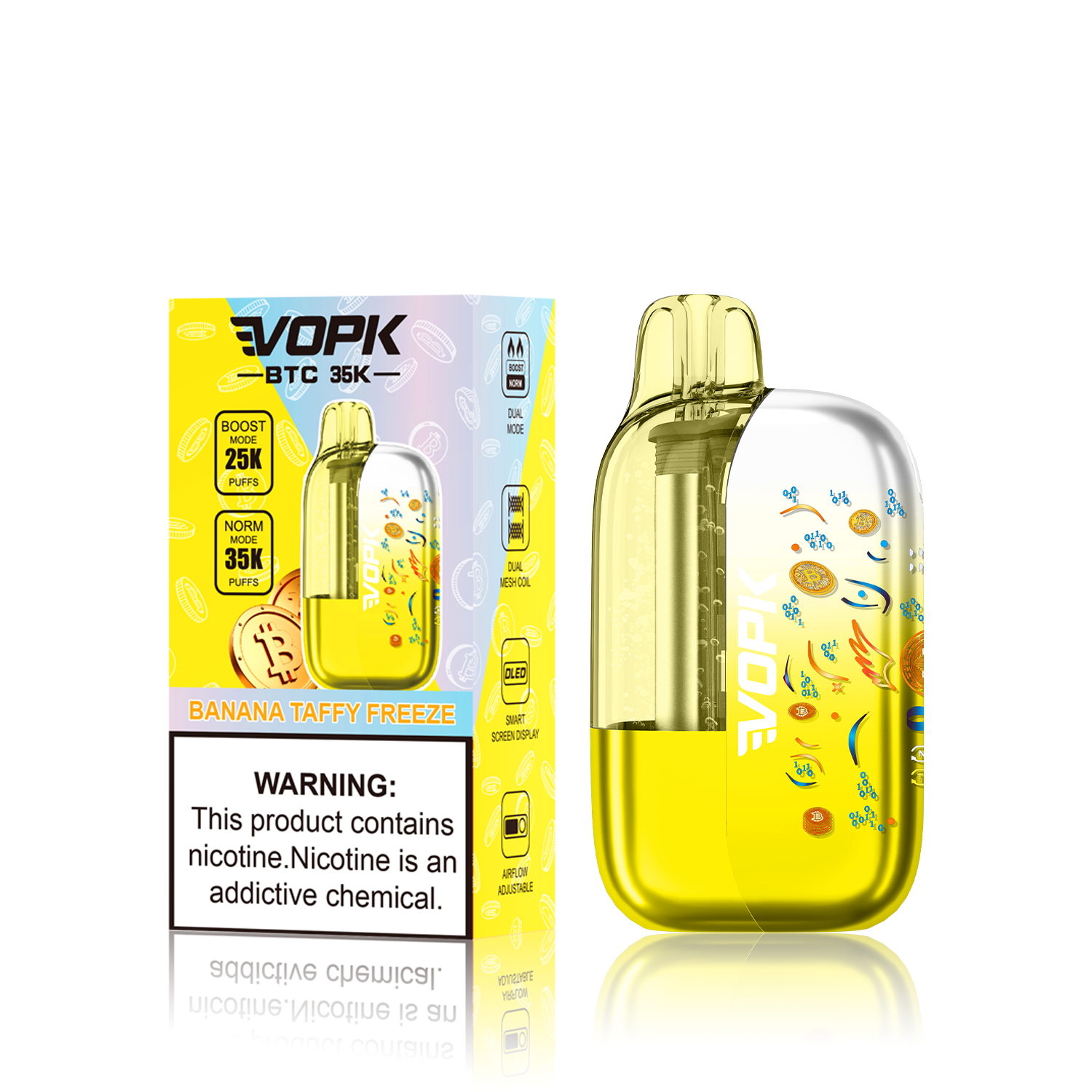 Alternative view of VOPK BTC 35000puffs Vape
